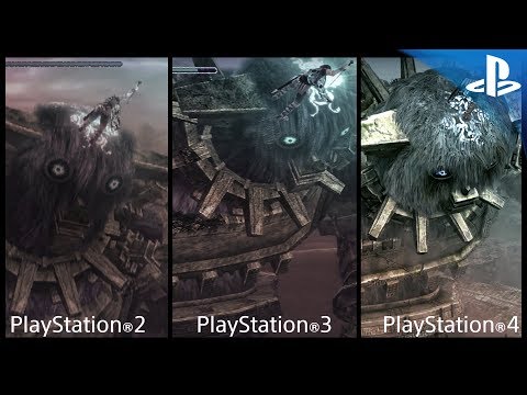 La evolución VISUAL de SHADOW OF THE COLOSSUS - De PS2 a PS4