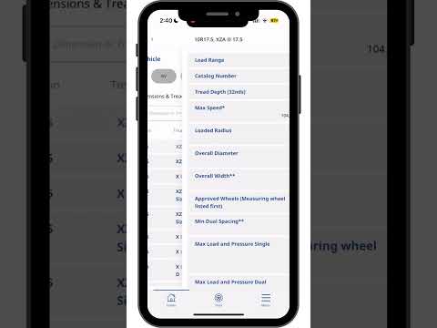 How to select the right tire & pressure using your Michelin My
TechXpert App! #shorts