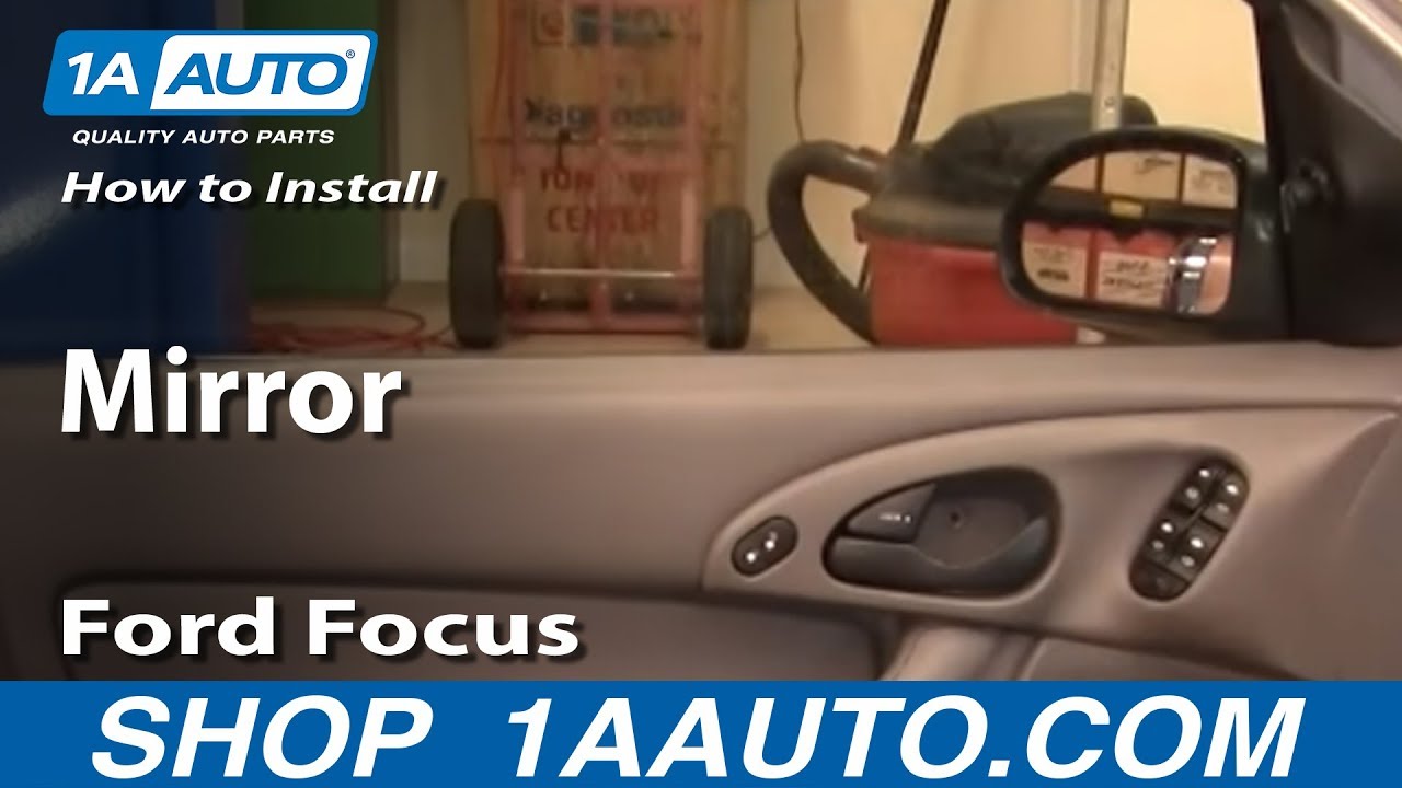 How to change a side mirror on a ford focus #6