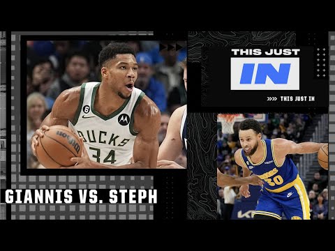 Steph Curry faces Giannis Antetokounmpo in what could be a NBA Finals preview  | This Just In video clip