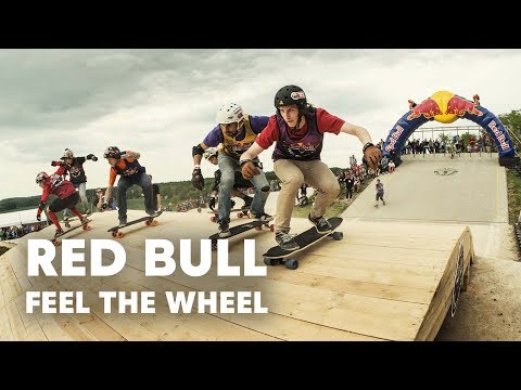 Skateboarding Meets Four-Cross Racing - Red Bull Feel the Wheel