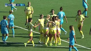 Napoli F. - Juventus 0-3 | Girelli, Krumbiegel e Caruso per il tris bianconero | #SerieAfemminile eB