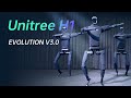 UnitreeH1 Breaking humanoid robot speed world record [full-size humanoid] Evolution V3.0