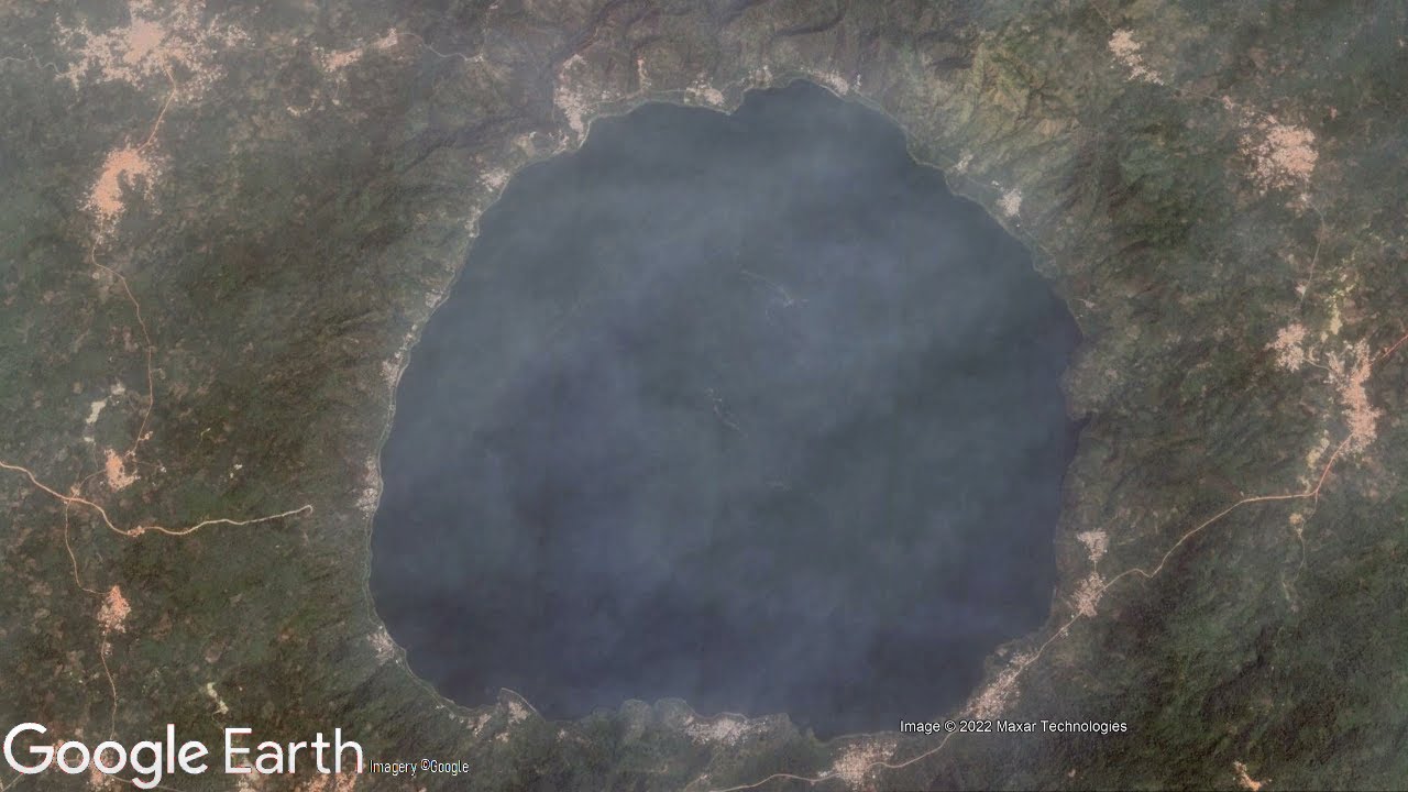 The Impact Crater in Ghana; Lake Bosomtwe