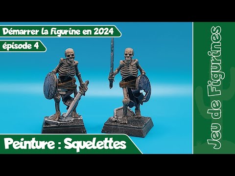 [Figs] Peinture : Squelettes - Démarrer la figurine, ép. 4