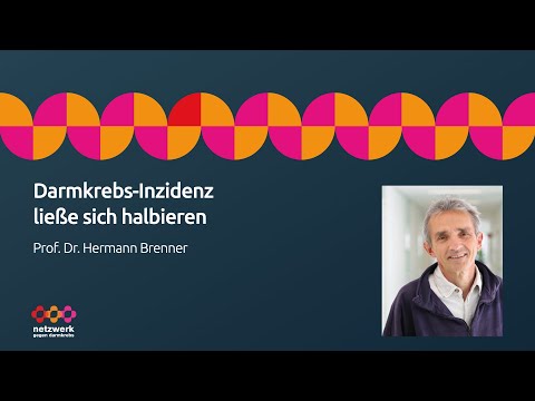 Ließe sich die Darmkrebs-Inzidenz halbieren? -  Prof. Hermann Brenner