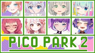 【PicoPark2】協力するぞ！Collab♡【JP ESP　#Vtuber/#るききるき】
