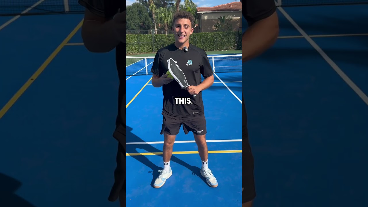 Do this after your 3rd shot drop in pickleball! (The Rope Rule) #pickleball #pickleballtips