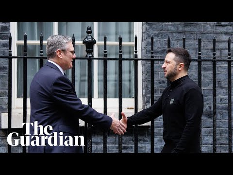Zelenskyy and Starmer hold talks at Downing Street