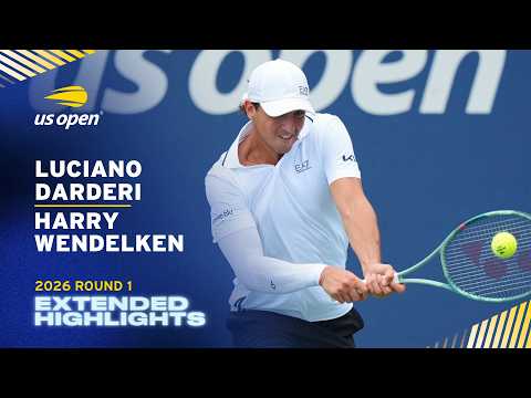 Luciano Darderi vs. Harry Wendelken Extended Highlights | 2026 US Open Round 1