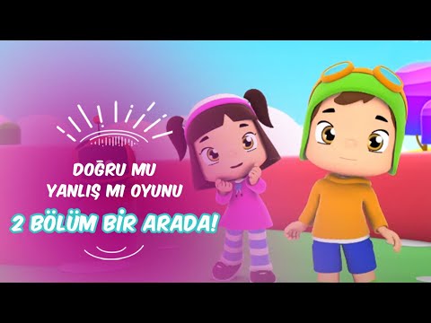 Doğru mu Yanlış mı Oyunu ❌✔ | Leliko ve Pisi İle 2 Bölüm Bir Arada | Düşyeri