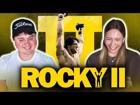 COUPLE'S FIRST TIME MOVIE REACTION **Rocky II (1979)**