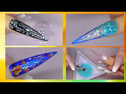 MAKING DESIGNS OUT OF SECRET ITEMS! | ABSOLUTE NAILS