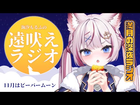 #08 【#海汐もるふの遠吠えラジオ】お仕事の疲れも癒える満月の深夜ラジオ🌕【海汐もるふ/Varium】