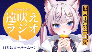 #08 【#海汐もるふの遠吠えラジオ】お仕事の疲れも癒える満月の深夜ラジオ🌕【海汐もるふ/Varium】