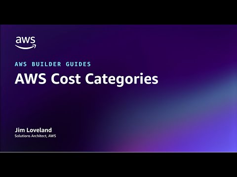 AWS Cost Categories | Amazon Web Services