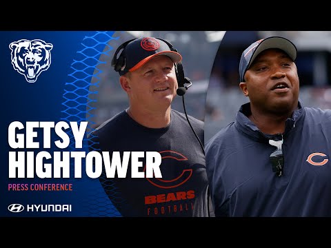 Getsy and Hightower on teams' energy for Week 2 | Chicago Bears video clip