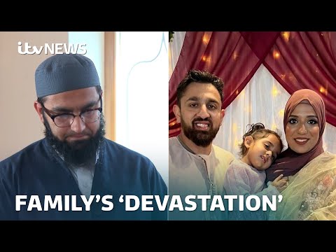Relative speaks of 'devastation' after young family killed onboard Air India plane crash | ITV News