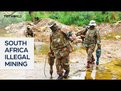 <strong>Illegal</strong> mining fuels crime in Johannesburg