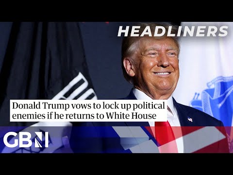 Donald Trump vows to lock up political enemies if he returns to White House | Headliners