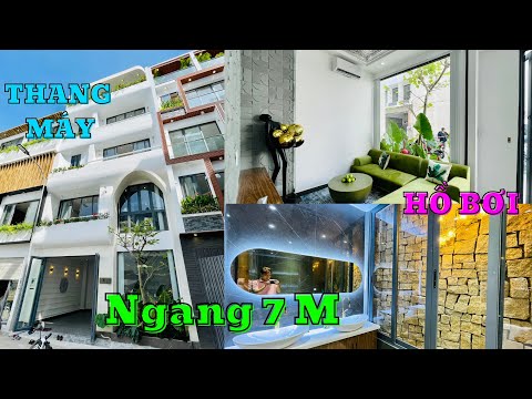 Nhà phố Thống Nhất: HXH, hồ bơi, thang máy giá giảm còn 7,x tỷ