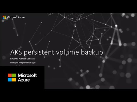AKS Persistent Volume Backup – Demo | KubeCon 2022