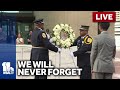 LIVE: Baltimore Mayor Brandon Scott and First Responders Host 9/11 Commemoration Ceremony- wbaltv…