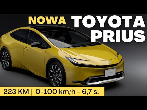 Nowa Toyota Prius - Dużo ładniejsza, prawie dwa razy mocniejsza i z fotowoltaiką