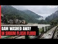 Sikkim Cloudburst: Parts Of Teesta River Dam Washed Away After Cloudburst In Sikkim