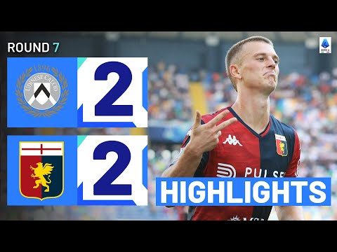 Udinese-Genoa 2-2 | Gudmundsson shines for the Grifone: Goals & Highlights | Serie A 2023/24