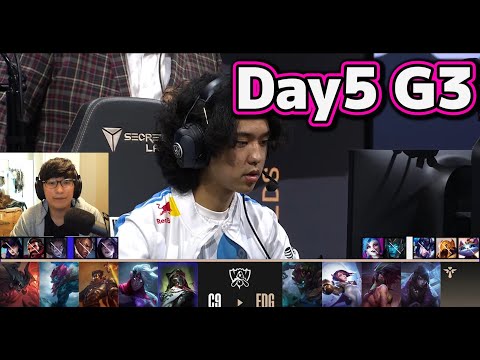 C9 vs EDG | Day5 G3 | 世界大会2022 Group Stage 日本語実況解説