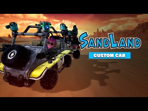 SAND LAND — Custom Car Gameplay