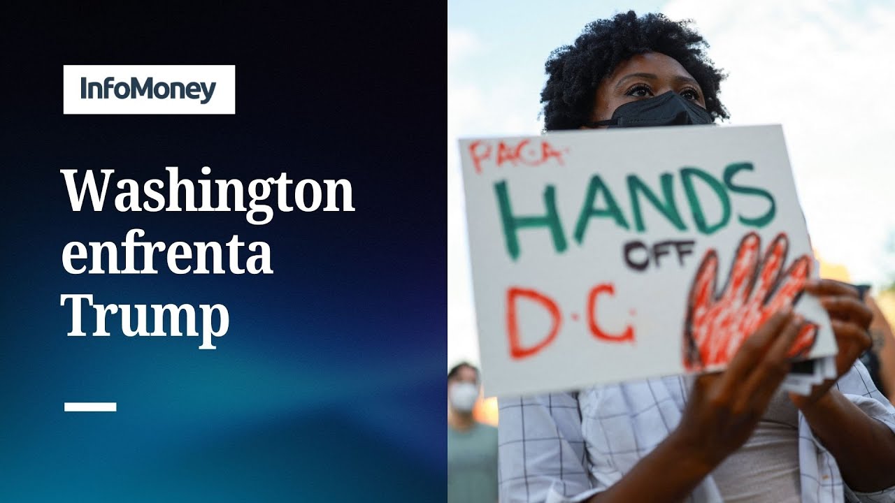 Washington processa Trump por tentativa de controlar a polícia | InfoMoney News
