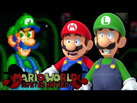 LUIGI WANTS TO KILL ME! || Mario & Luigi Play MARIO WORLD: IGNITED HATRED