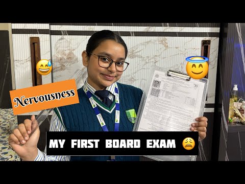 My First Board Exam | Full Nervousness | Eh Ki Ho Gya ? | #youtube #familyvlog #vlog 