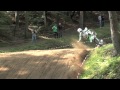 Big crash Ronnie van Rooij in Markelo 