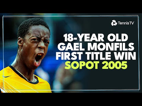 When Gael Monfils Won His First ATP Title! 🏆 Sopot 2005 Extended Highlights