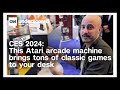 CES 2024: This Atari arcade machine brings tons of classic games to your desk