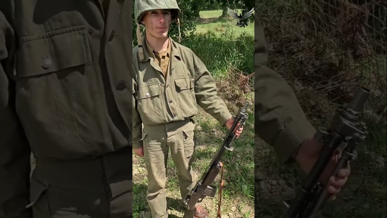 BAR M1918A2 blank shooting