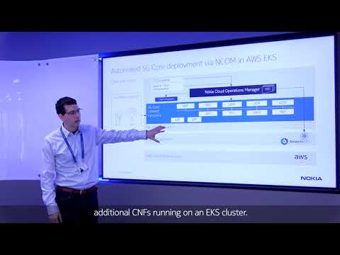 Nokia 5G Standalone Core deployed onto Amazon Web Services (AWS)