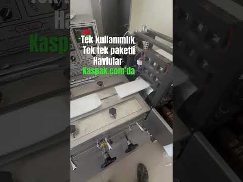 Tek kullanımlık, tek tek paketli ürünler kaspak.com’da