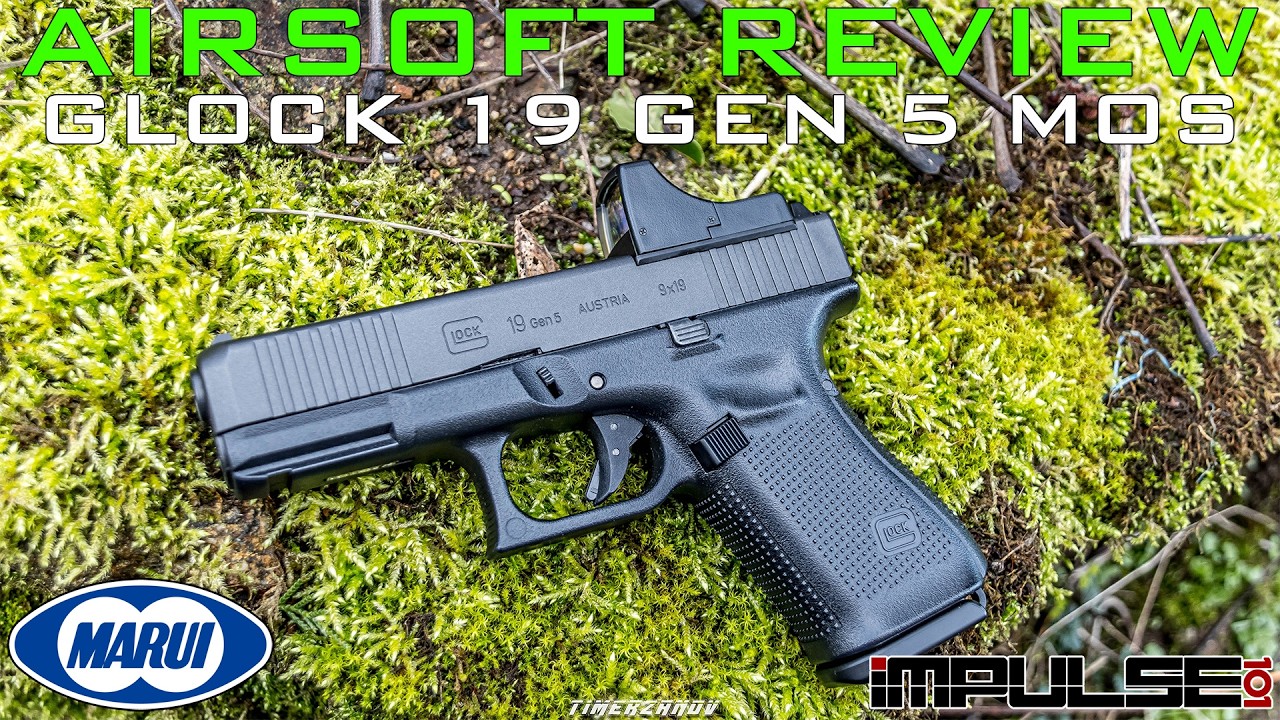 Airsoft Review #391 Tokyo Marui Glock 19 Gen 5 MOS Gaz Blowback - Aussi bien que le G17 ?! 🤔[FR]