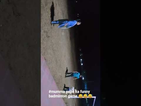 #mumma papa ka funny badminton game 🤣🤣😅#kapo#ranthambore 🔥