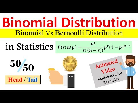 What is Binominal Distribution in Statistics | Binomial distribution problem explained with examples