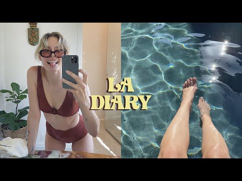 LA diary: U.S. visa, going back to Norway, pool, exercise  ++