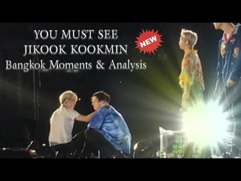 YOU MUST SEE💜JIKOOK KOOKMIN bangkok moments & analysis (includes what you see for the first time)