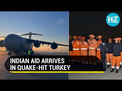 Turkey thanks 'Dost' India for earthquake aid; IAF aircraft lands with relief and doctors in Adana Turkey thanks 'Dost' India for earthquake aid; IAF aircraft lands with relief and doctors in Adana