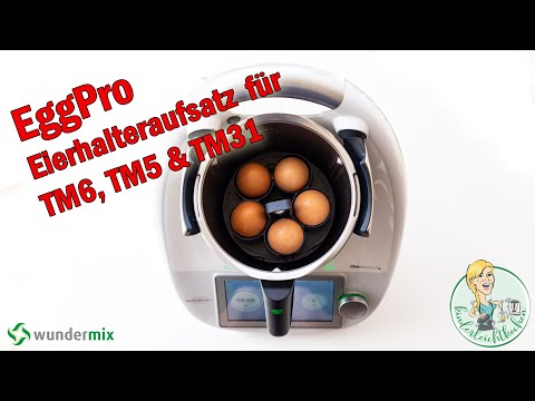 EggPro von Wundermix - Eierhalter-Aufsatz für den Thermomix TM6, TM5 & TM31