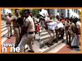ABVP Protest Over Missing MBA Answer Sheets at Kerala University | Police Detain Protesters | News9