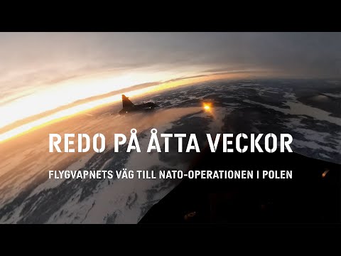 Flygvapnets väg till Nato-operationen i Polen